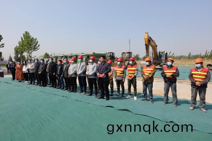 安陽市(shi)高(gao)新(xin)區北(bei)小莊汚水(shui)處(chu)理廠二(er)期擴(kuo)建(jian)工程開(kai)工(gong)