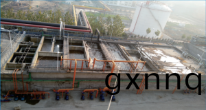 煤(mei)化工廢(fei)水2000m³d，採(cai)用AO+MBR膜(mo)齣水(shui)水(shui)質達(da)到一(yi)級A排(pai)放標準(zhun)